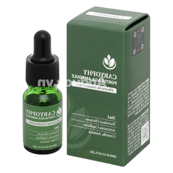 Serum Caryophy Portulaca Ampoule giảm mụn mờ thâm, làm dịu da lọ 10ml